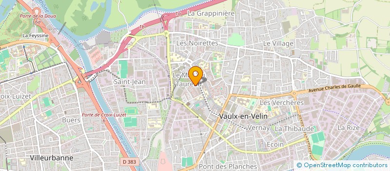 localisation de l'entreprise MONSIEUR MARIUS CONSTANTIN CIOCIOI à VAULX-EN-VELIN