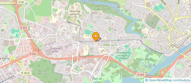 localisation de l'entreprise MONSIEUR MARIUS COPCIA  ANGERS