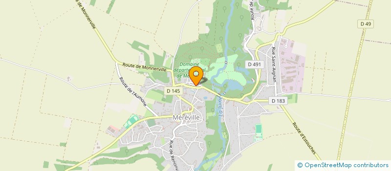 localisation de l'entreprise MONSIEUR MARIUS COSMIN ZOICAS  LE MEREVILLOIS