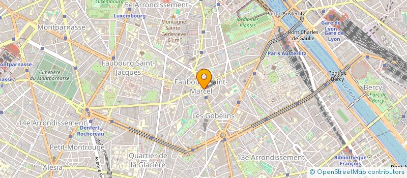 localisation de l'entreprise MONSIEUR MARIUS COUSTOU  PARIS