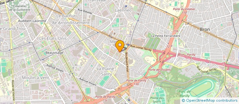 localisation de l'entreprise MONSIEUR MARIUS COVACI  LYON