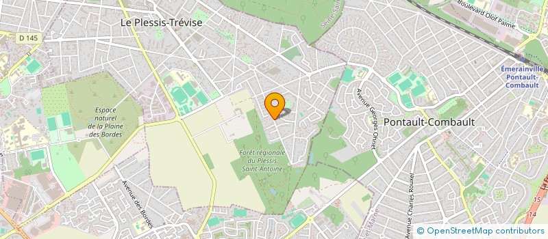 localisation de l'entreprise MONSIEUR MARIUS-CRISTIAN BERBECAR à LE PLESSIS-TREVISE