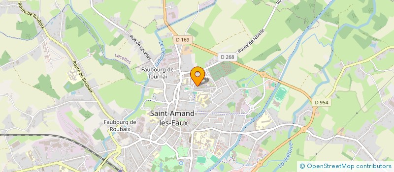 localisation de l'entreprise MONSIEUR MARIUS DANS  SAINT-AMAND-LES-EAUX