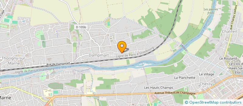 localisation de l'entreprise MONSIEUR MARIUS DARCHEUX  PARIS