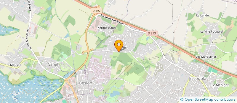 localisation de l'entreprise MONSIEUR MARIUS DEUX à LA BAULE-ESCOUBLAC