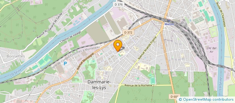 localisation de l'entreprise MONSIEUR MARIUS DIT PINCON à DAMMARIE-LES-LYS
