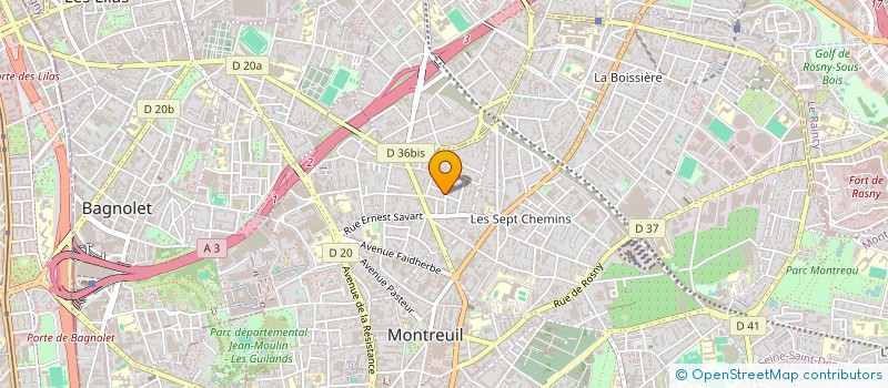 localisation de l'entreprise MONSIEUR MARIUS DOICOV à MONTREUIL