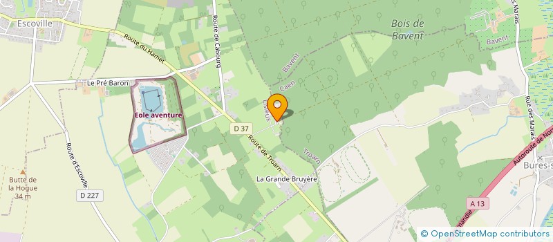 localisation de l'entreprise MONSIEUR MARIUS DURVILLE  TOUFFREVILLE