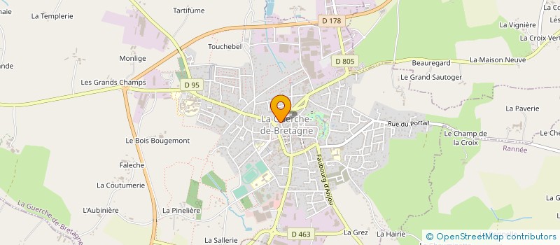 localisation de l'entreprise MONSIEUR MARIUS-EMILIAN TOMA  LA GUERCHE-DE-BRETAGNE