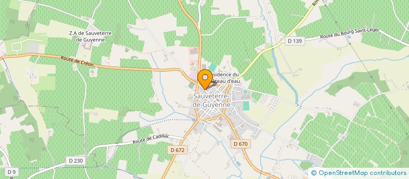 localisation de l'entreprise MONSIEUR MARIUS ENACHE à SAUVETERRE-DE-GUYENNE