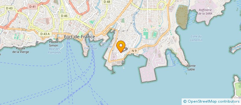 localisation de l'entreprise MONSIEUR MARIUS ETILE à FORT-DE-FRANCE