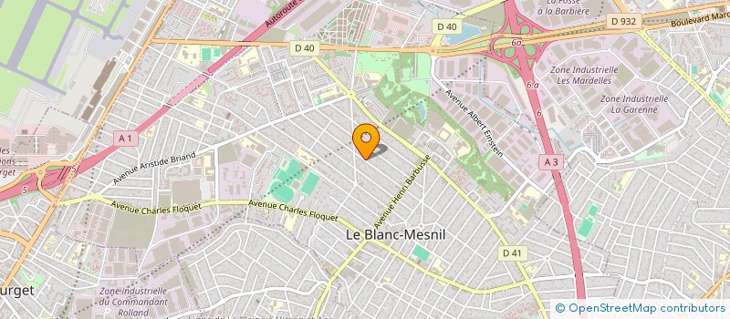 localisation de l'entreprise MONSIEUR MARIUS FARNOUX à LE BLANC-MESNIL
