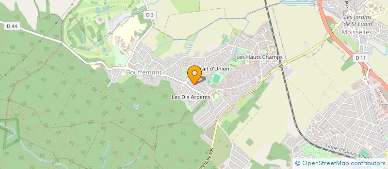 localisation de l'entreprise MONSIEUR MARIUS FOLEFACK ZEBAZE  BOUFFEMONT