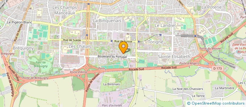 localisation de l'entreprise MONSIEUR MARIUS FULILAGI  RENNES