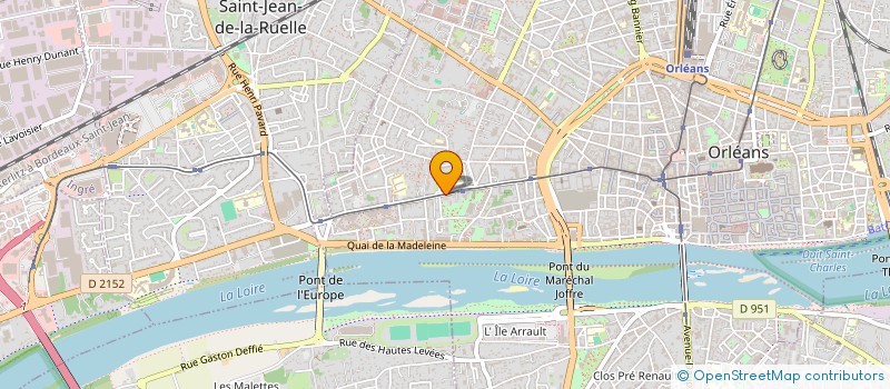 localisation de l'entreprise MONSIEUR MARIUS GADROY à ORLEANS