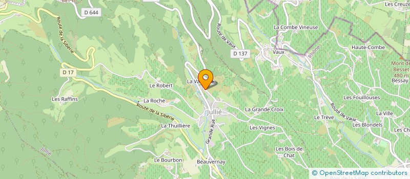 localisation de l'entreprise MONSIEUR MARIUS GELIN  JULLIE