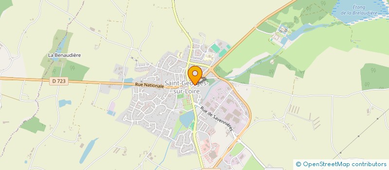 localisation de l'entreprise MONSIEUR MARIUS GELINEAU  SAINT-AUGUSTIN-DES-BOIS