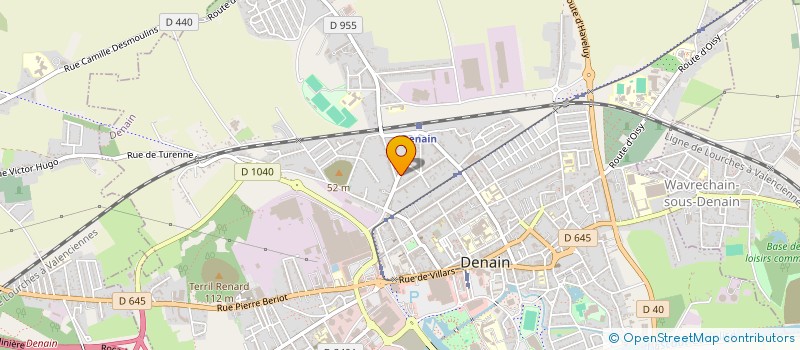 localisation de l'entreprise MONSIEUR MARIUS GHEORGHE  DENAIN