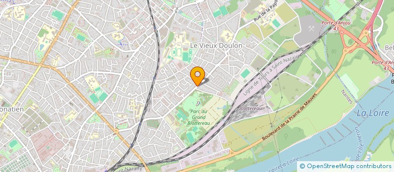 localisation de l'entreprise MONSIEUR MARIUS GOURET à NANTES