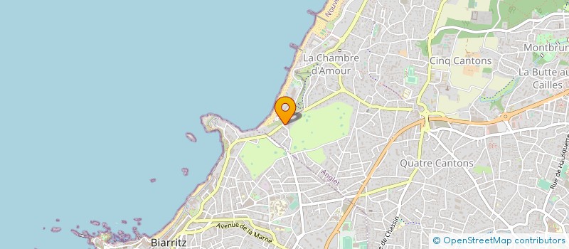 localisation de l'entreprise MONSIEUR MARIUS GRATIAN  ANGLET