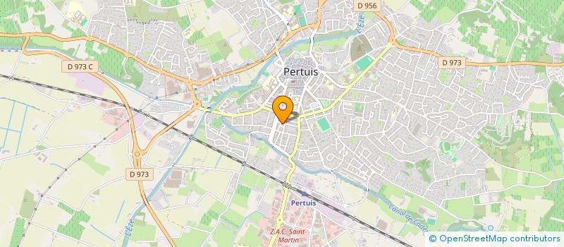 localisation de l'entreprise MONSIEUR MARIUS GUERS  PERTUIS