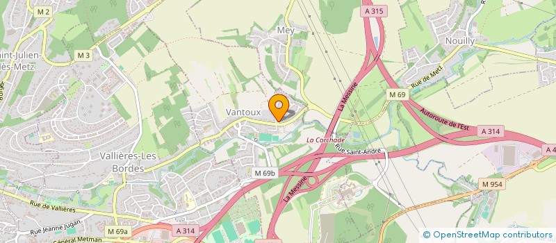 localisation de l'entreprise MONSIEUR MARIUS HAMZA  SAINT-JULIEN-LES-METZ