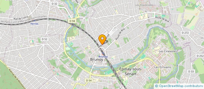 localisation de l'entreprise MONSIEUR MARIUS HARNICHARD à BRUNOY