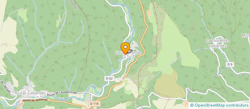 localisation de l'entreprise MONSIEUR MARIUS IONITA  CAUDEBRONDE