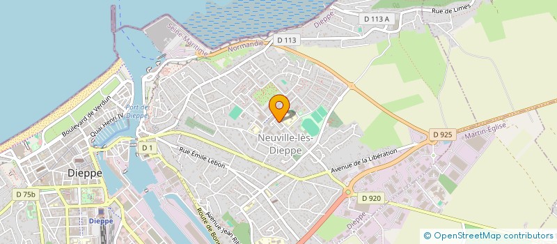 localisation de l'entreprise MONSIEUR MARIUS IONUT RIPA  DIEPPE