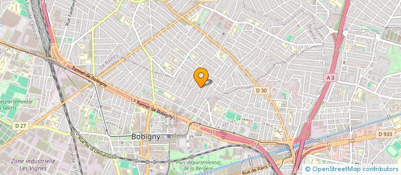 localisation de l'entreprise MONSIEUR MARIUS IONUT SACASTI à DRANCY