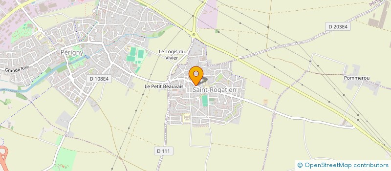 localisation de l'entreprise MONSIEUR MARIUS JULIOT  SAINT-ROGATIEN