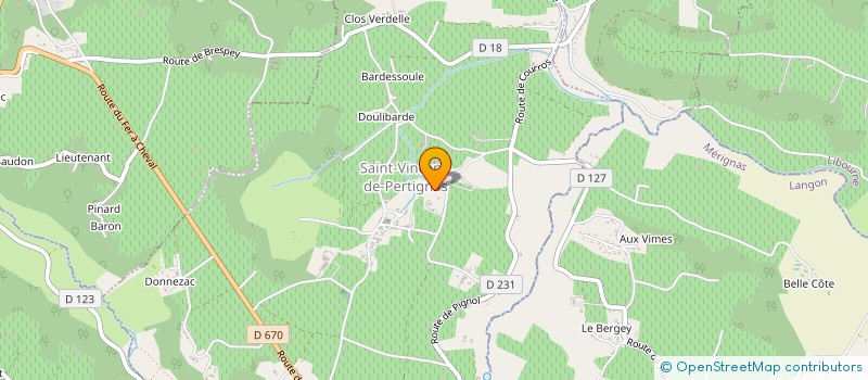 localisation de l'entreprise MONSIEUR MARIUS LABROUSSE à SAINT-AUBIN-DE-BRANNE