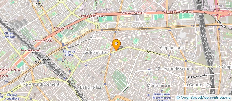 localisation de l'entreprise MONSIEUR MARIUS LACOMBLEZ  PARIS