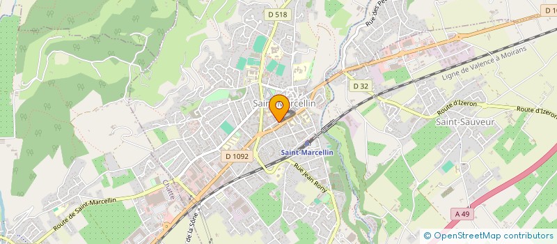 localisation de l'entreprise MONSIEUR MARIUS LAMBOIS  SAINT-MARCELLIN