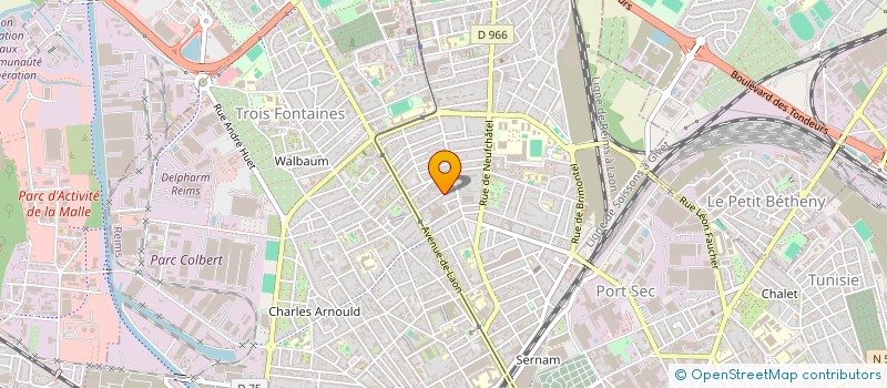 localisation de l'entreprise MONSIEUR MARIUS LEBIS  LE MESNIL-SUR-OGER