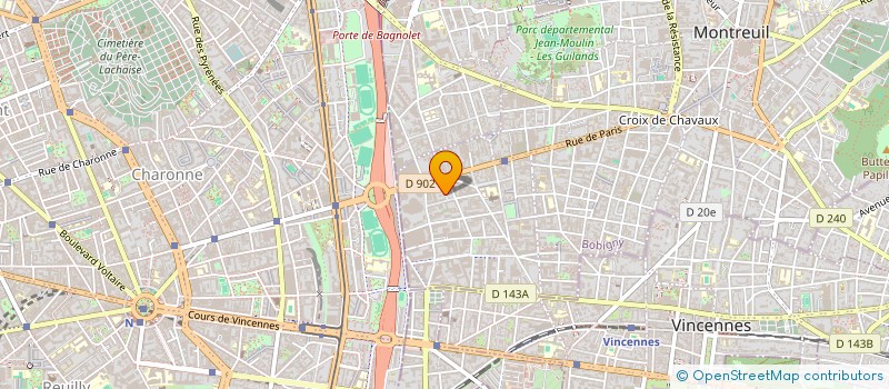 localisation de l'entreprise MONSIEUR MARIUS LECAT à MONTREUIL