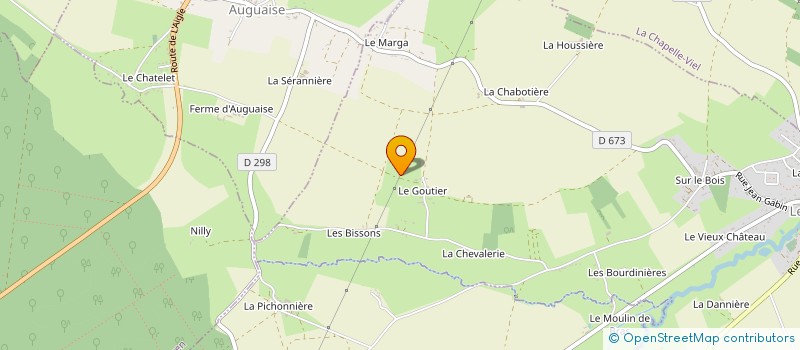 localisation de l'entreprise MONSIEUR MARIUS LECUREUIL à BONNEFOI