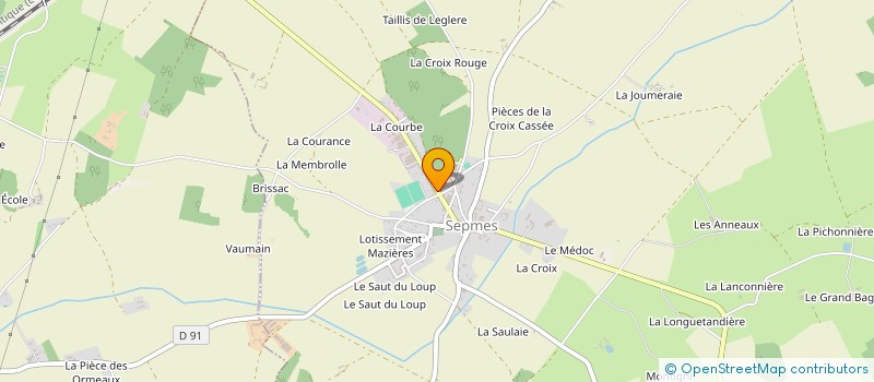 localisation de l'entreprise MONSIEUR MARIUS LEROUX  SEPMES