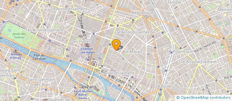 localisation de l'entreprise MONSIEUR MARIUS LORIS  PARIS