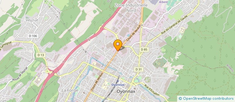 localisation de l'entreprise MONSIEUR MARIUS LUPU à OYONNAX