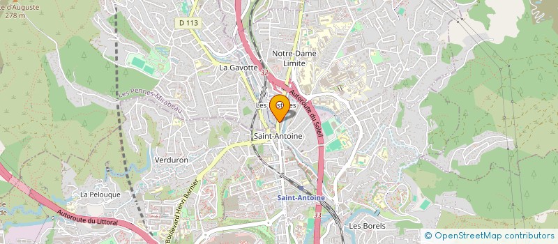 localisation de l'entreprise MONSIEUR MARIUS MANOLE à MARSEILLE