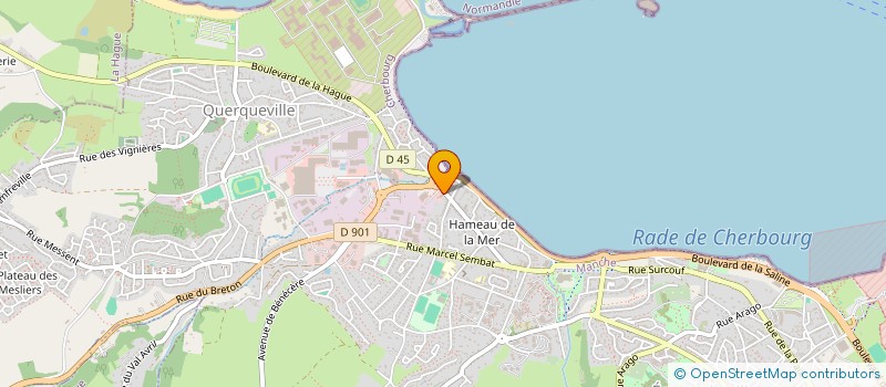 localisation de l'entreprise MONSIEUR MARIUS MARIE à CHERBOURG-EN-COTENTIN