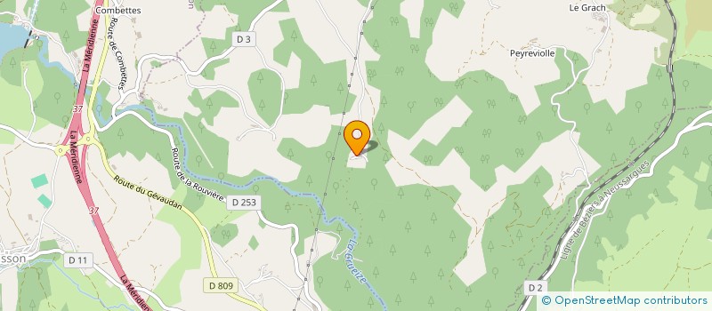 localisation de l'entreprise MONSIEUR MARIUS MARQUES  PEYRE EN AUBRAC