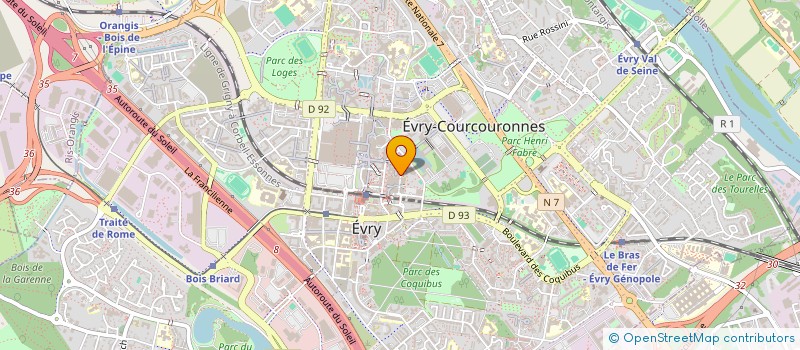 localisation de l'entreprise MONSIEUR MARIUS MARTINESCU à EVRY-COURCOURONNES