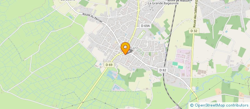localisation de l'entreprise MONSIEUR MARIUS METAYE à SOULLANS