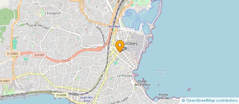 localisation de l'entreprise MONSIEUR MARIUS MOCANU  ANTIBES