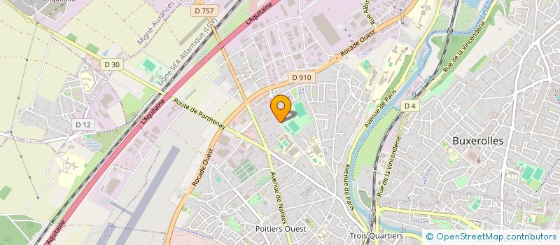 localisation de l'entreprise MONSIEUR MARIUS MONGERAND  POITIERS