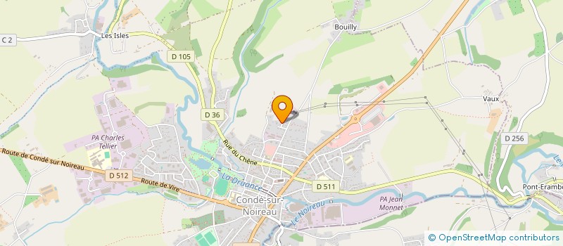 localisation de l'entreprise MONSIEUR MARIUS MORAT à CONDE-EN-NORMANDIE