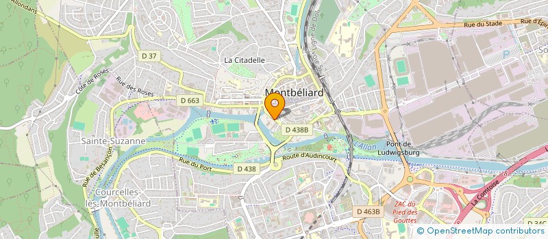 localisation de l'entreprise MONSIEUR MARIUS MOTELLA à MONTBELIARD