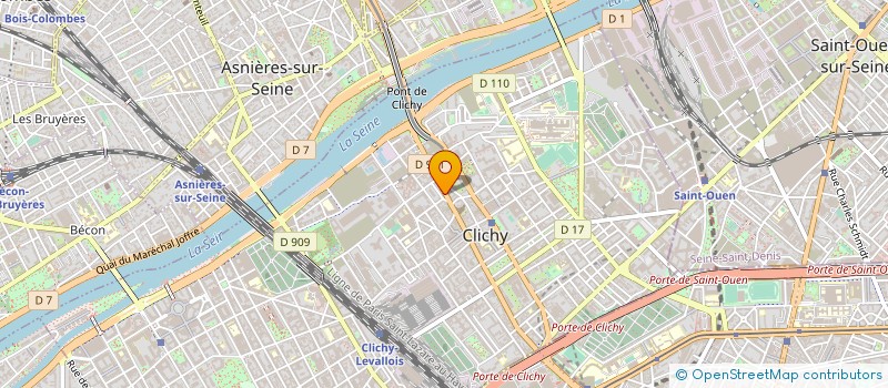 localisation de l'entreprise MONSIEUR MARIUS MUCENICU à CLICHY